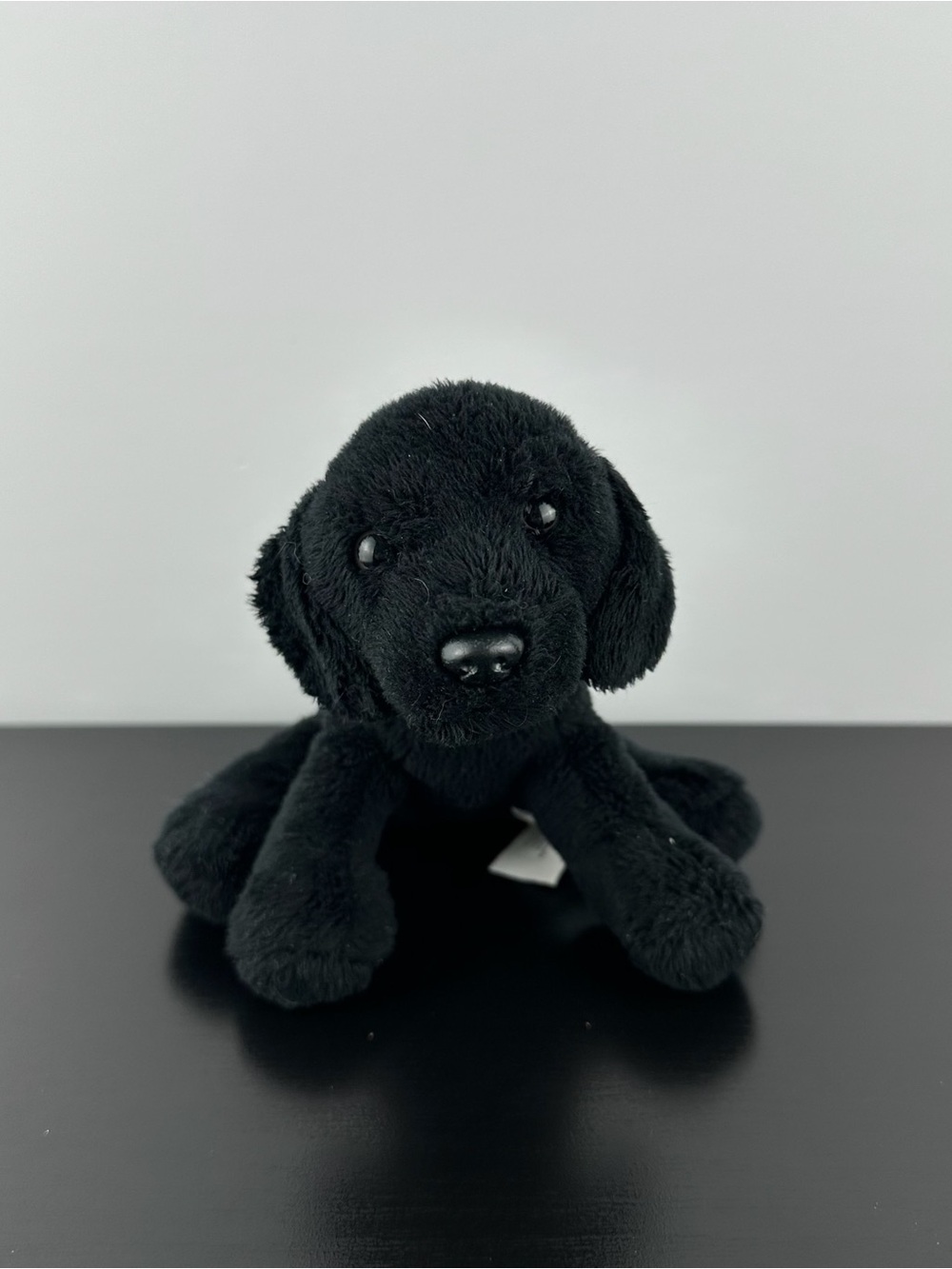 Russ Berrie Yomiko Classics Rare Magic Black Lab Labrador Puppy Dog 6” Plush